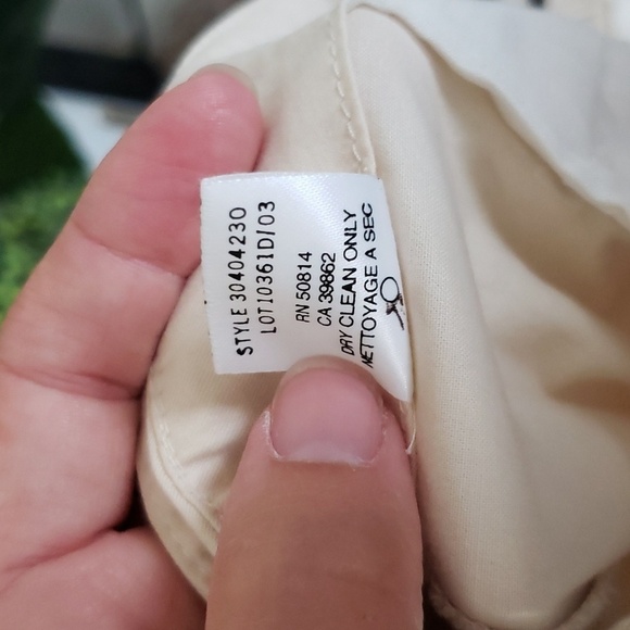Theory Bronwyn pants in peached, women's size 12, made in USA. - Picture 11 of 11